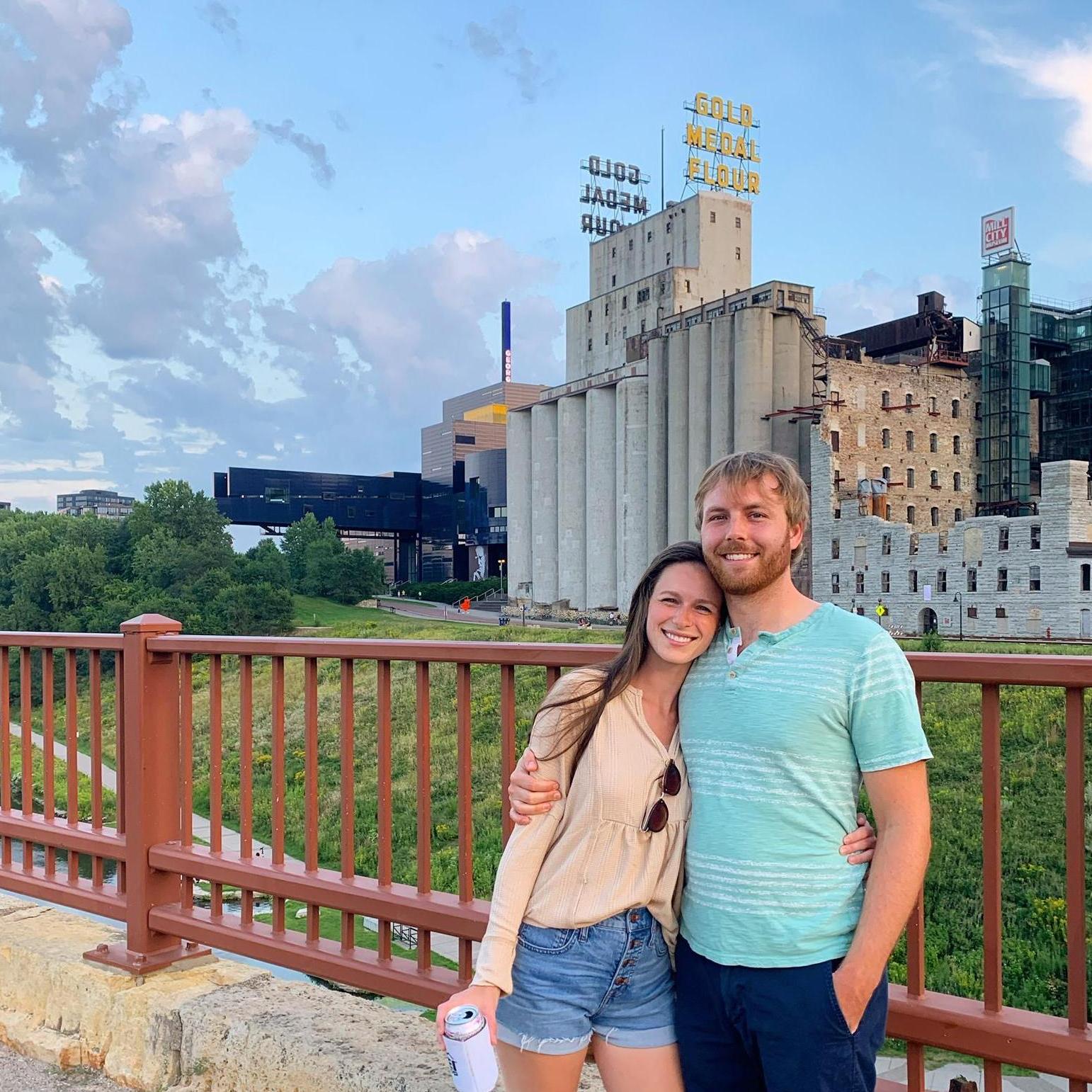 strolls by the Stone Arch Bridge