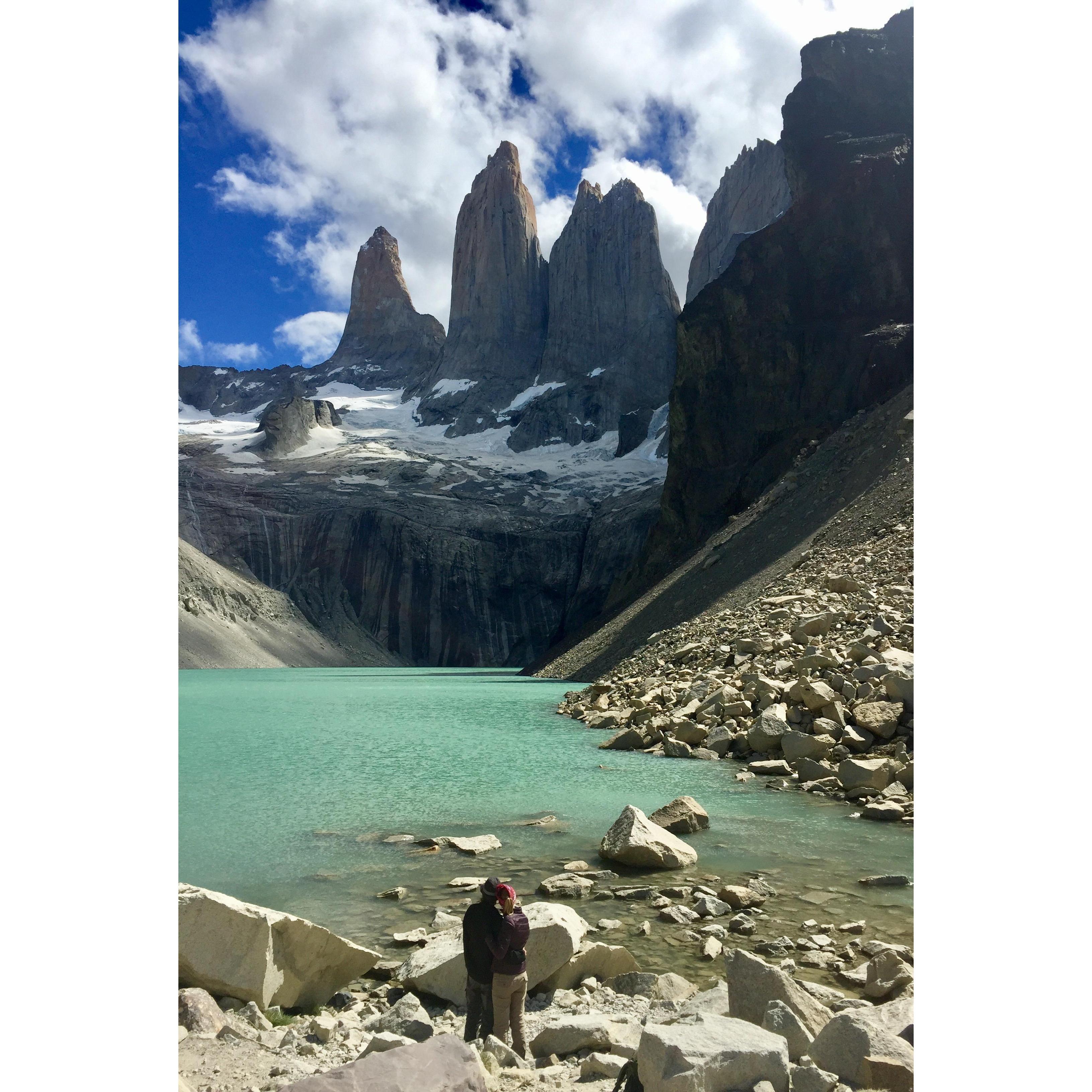 He proposed right in this spot!