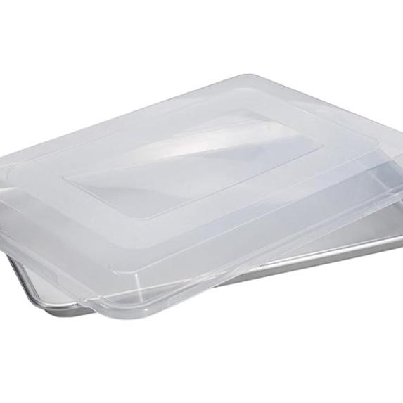 Nordic Ware Half Sheet Cover, 13 by 18 Inch, Clear