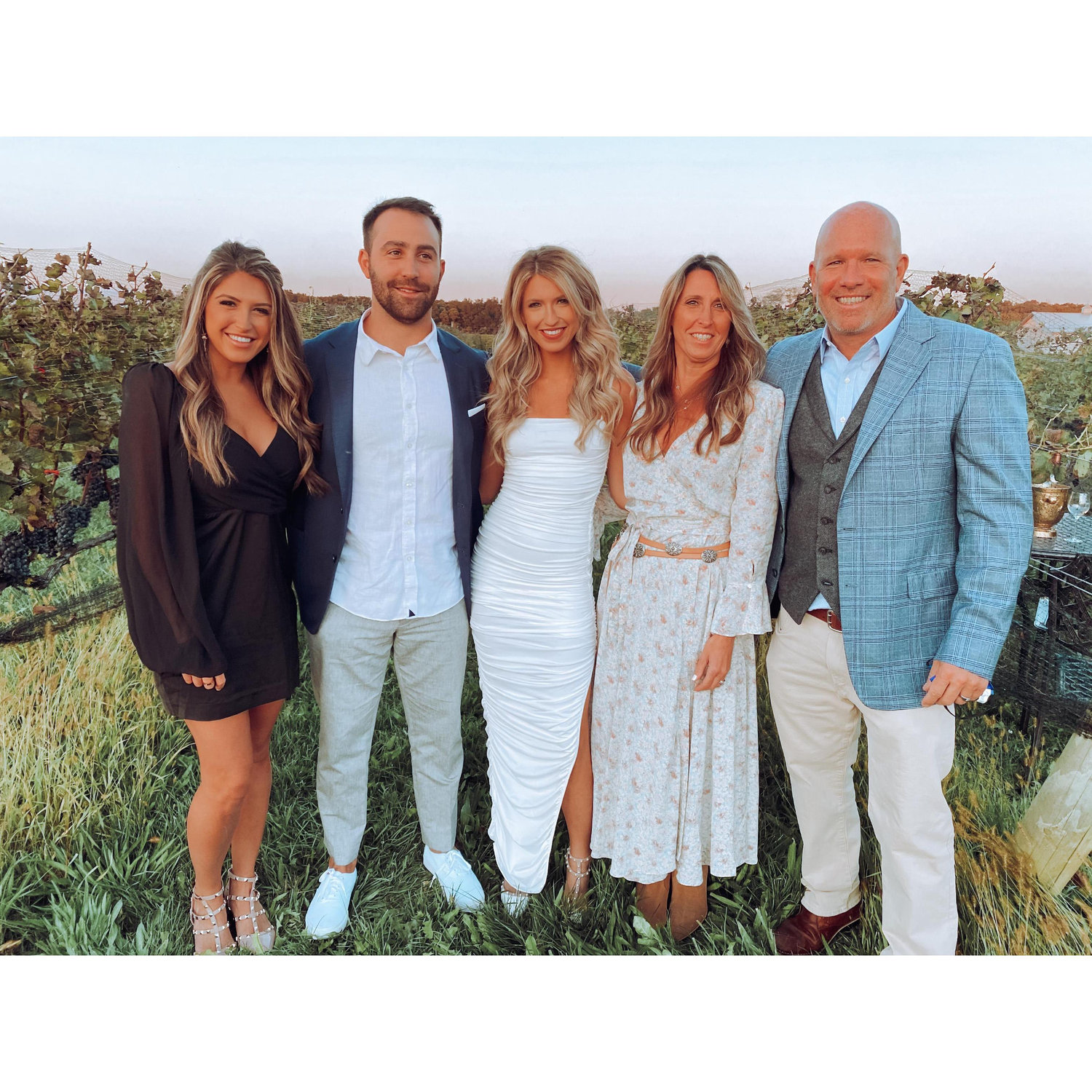 Celebrating our engagement with family