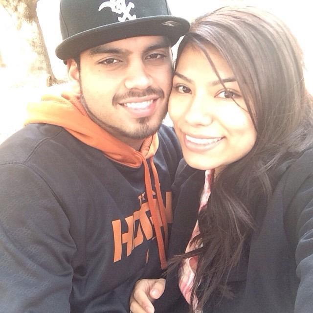 The very first picture taken together!