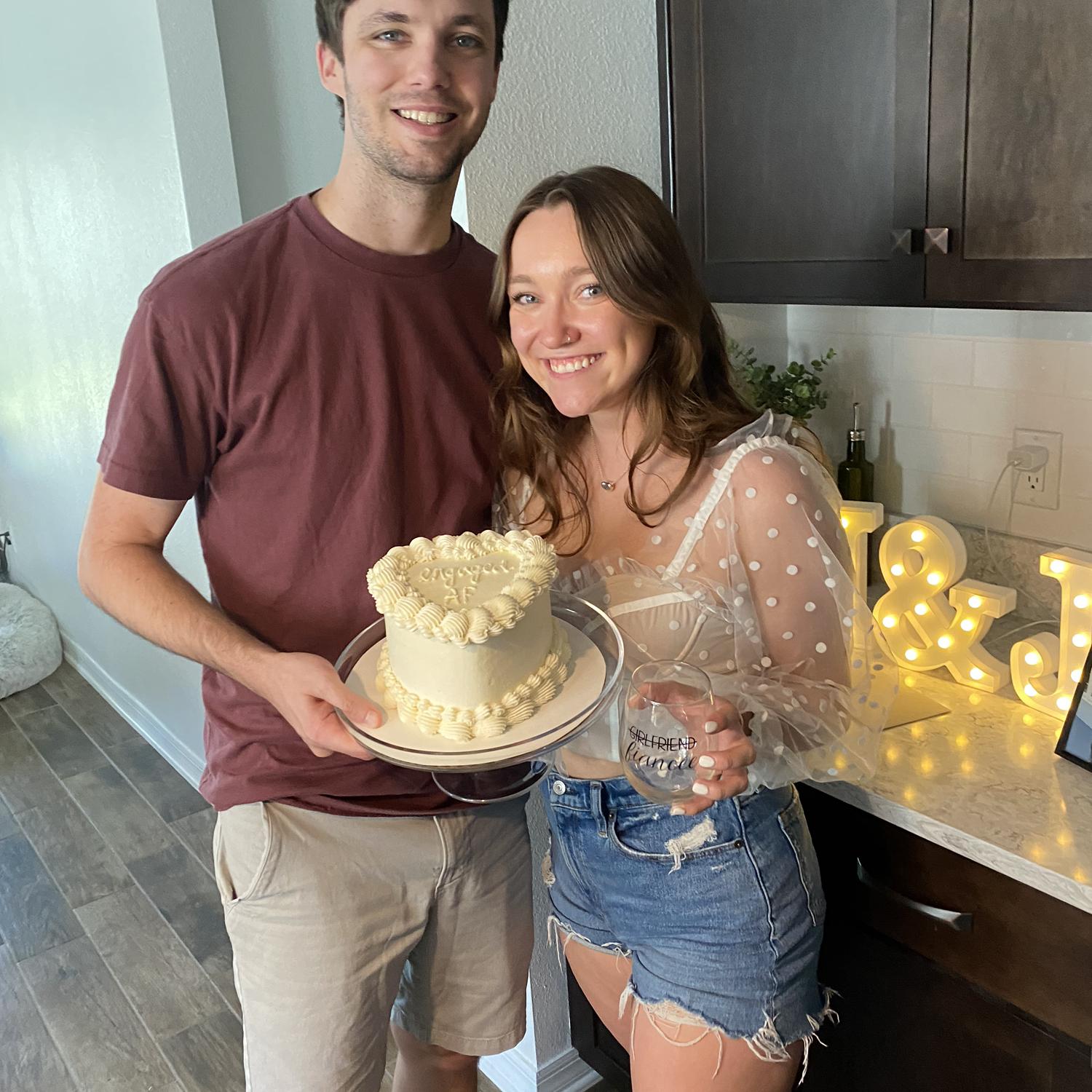 Engagement party thrown by our friends <3