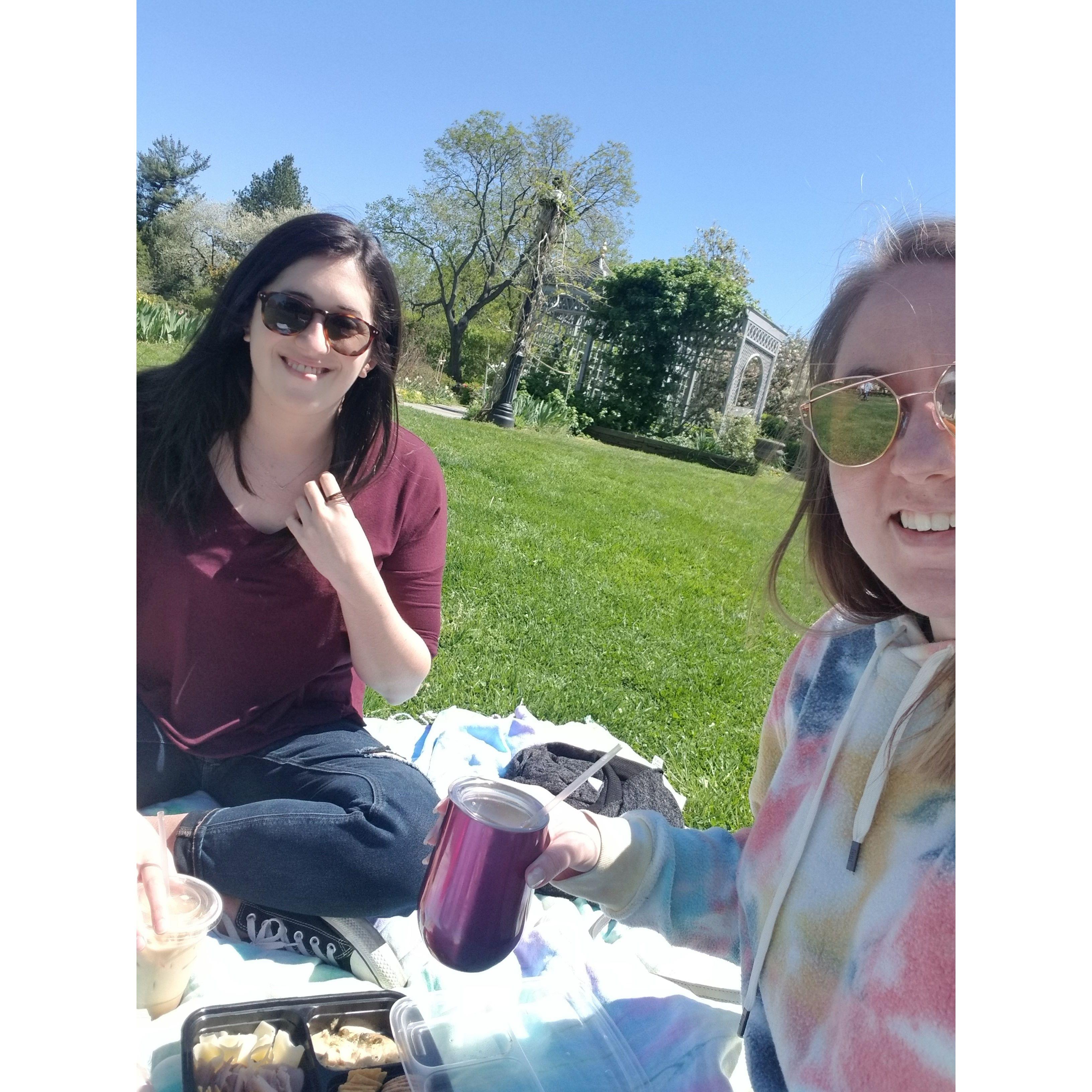 Picnics at Snug Harbor - another one of our favorite things to do