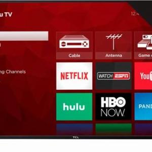 TCL - 55" Class (54.6" Diag.) - LED - 2160p - Smart - 4K Ultra HD TV Roku TV