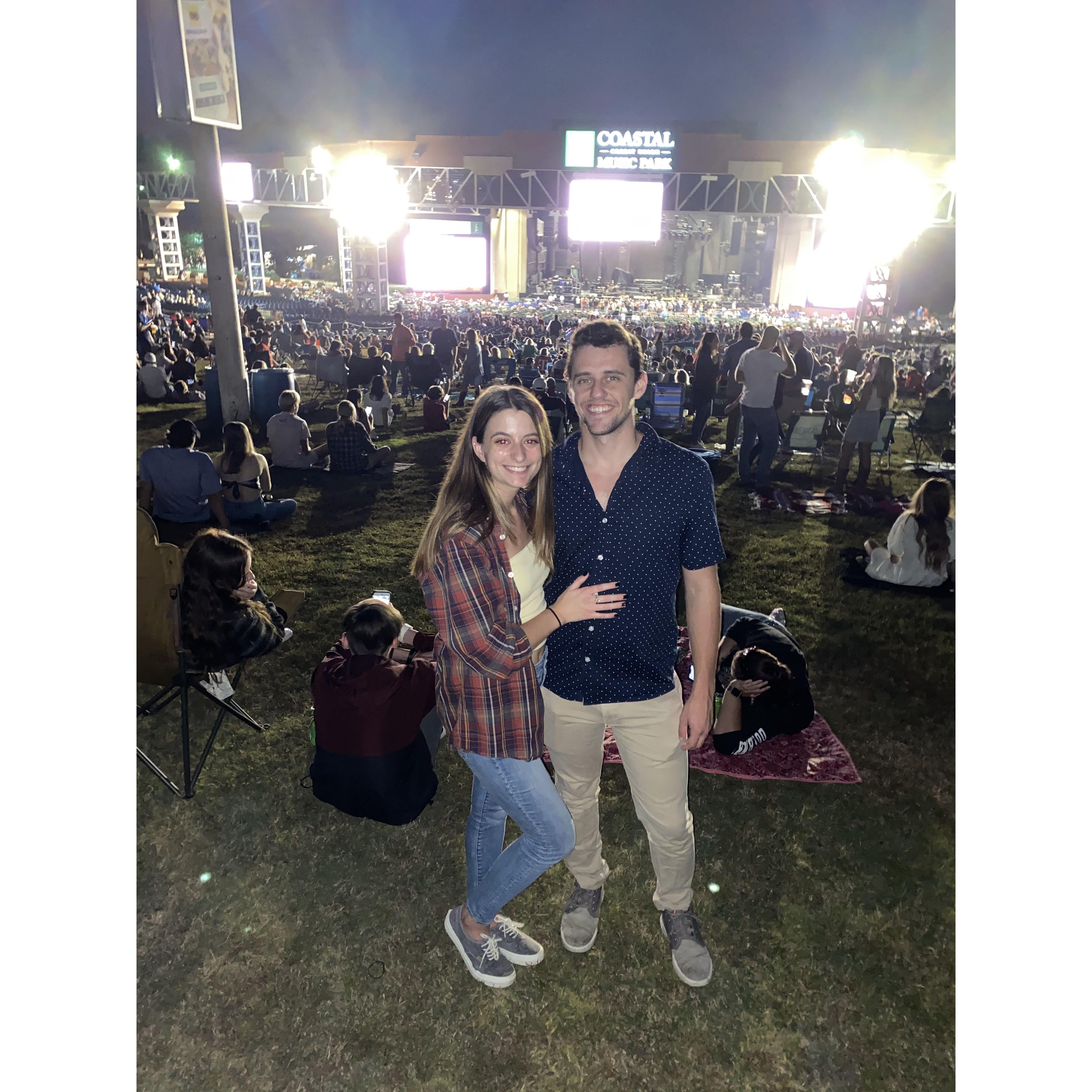 Zac Brown Band! First concert of many. 