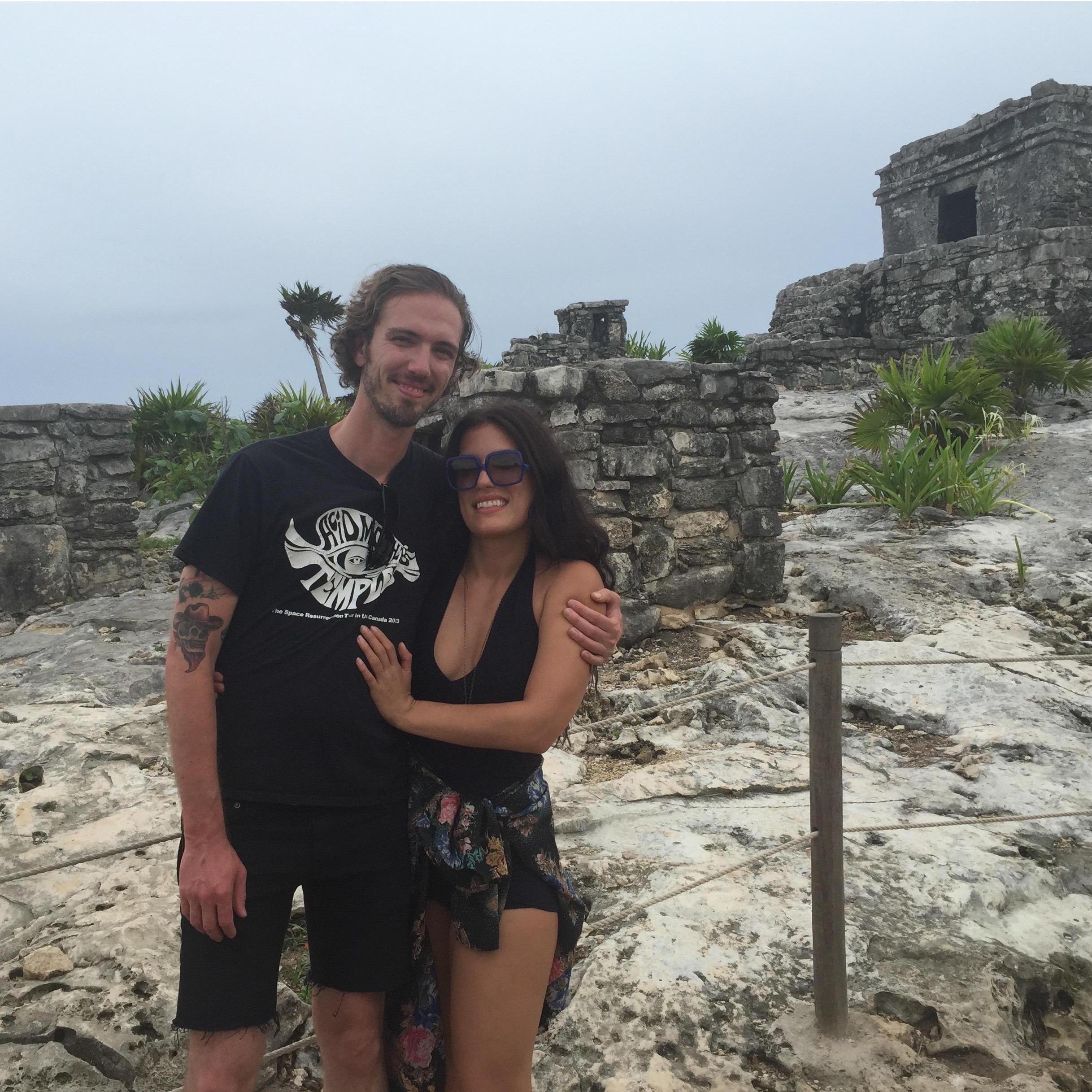 Temple of the Wind God. Tulum, Mexico