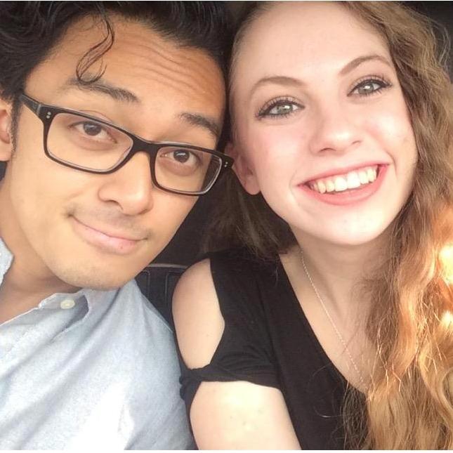 One of our first date nights!