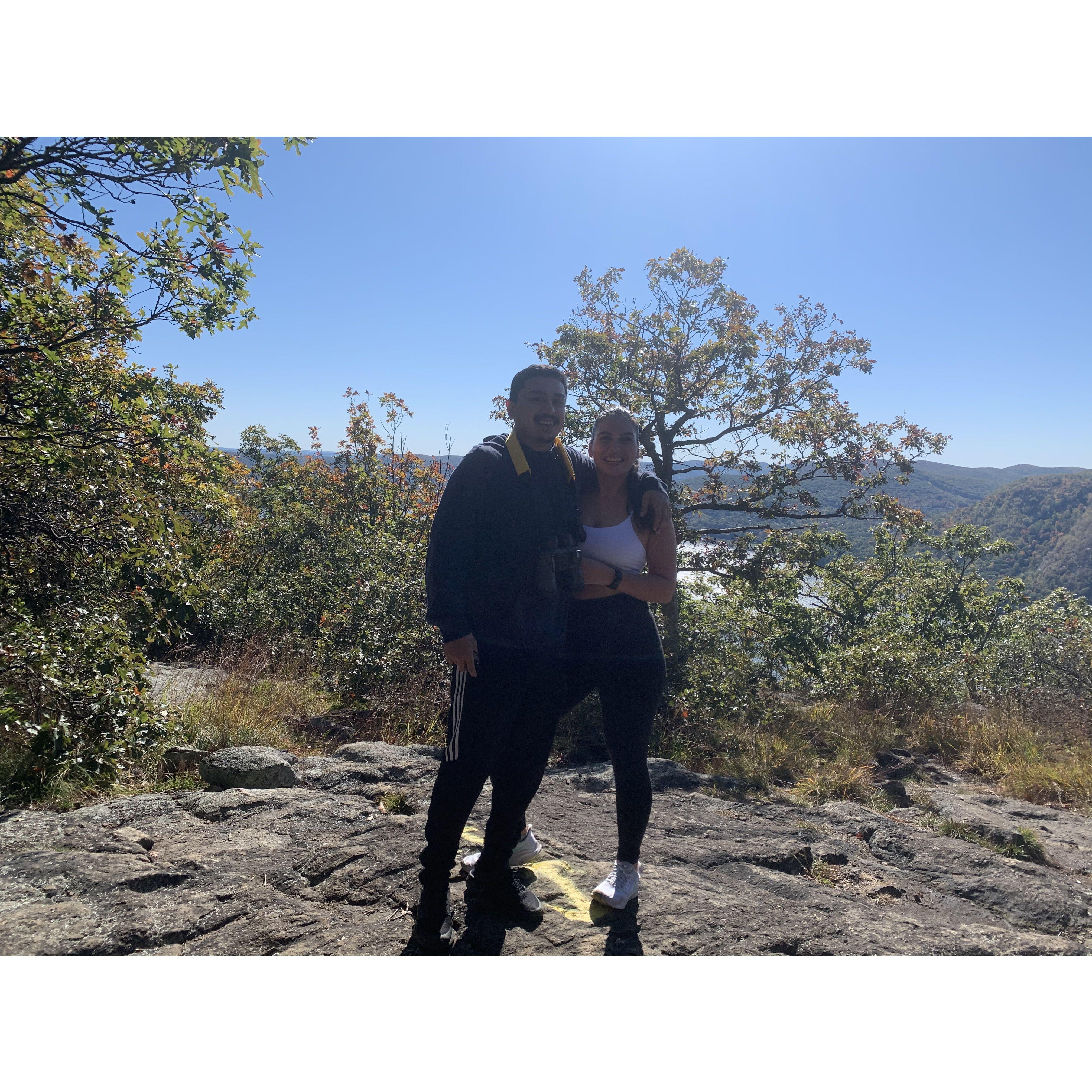 Anthoula knew Oscar loved her when he said yes to going on a hike
