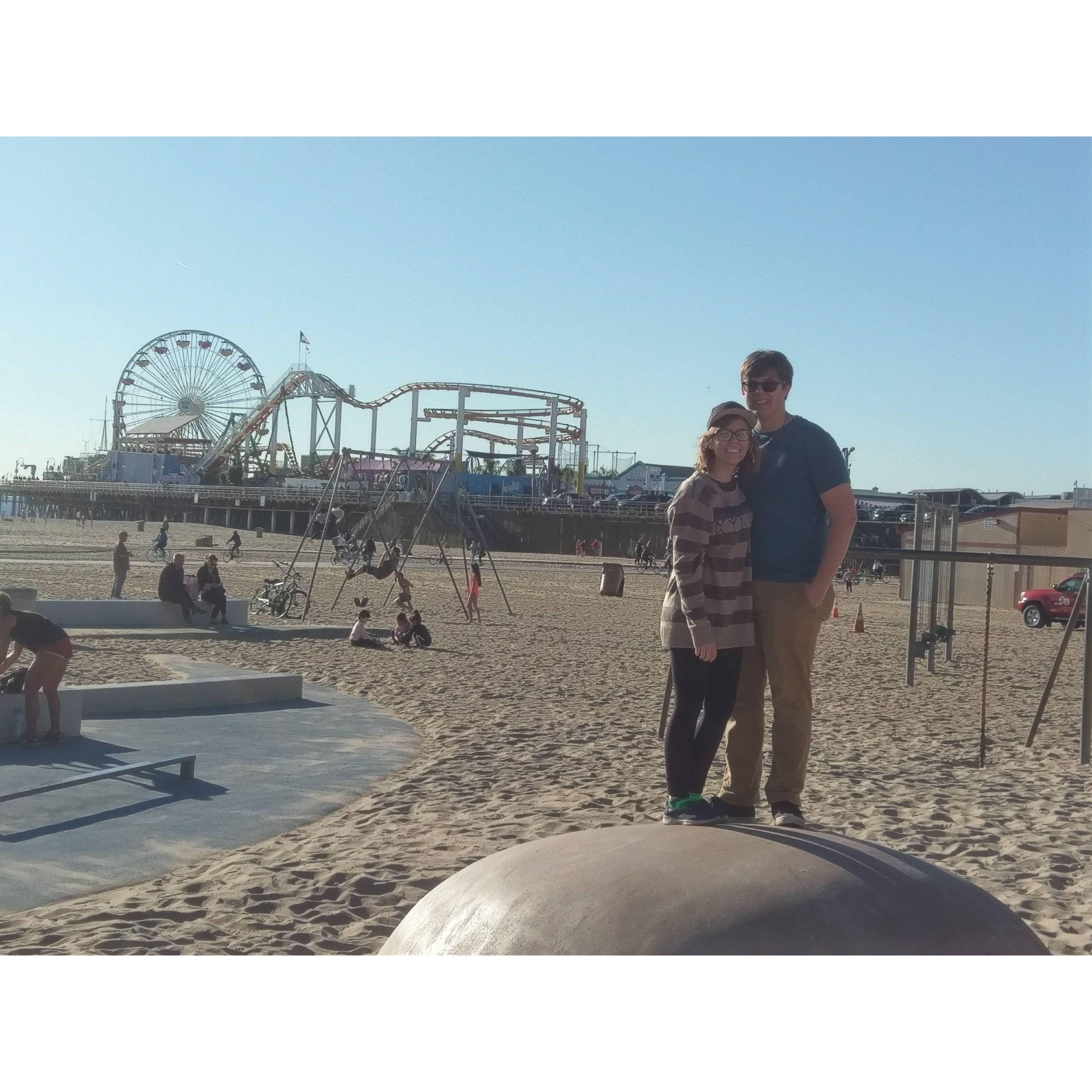 Santa Monica Pier, January 2019