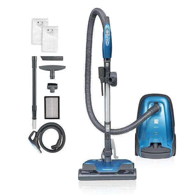 Kenmore BC3005 Pet Friendly Lightweight Bagged Canister Vacuum Cleaner with Extended Telescoping Wand, HEPA, Retractable Cord, and 4 Cleaning Tools