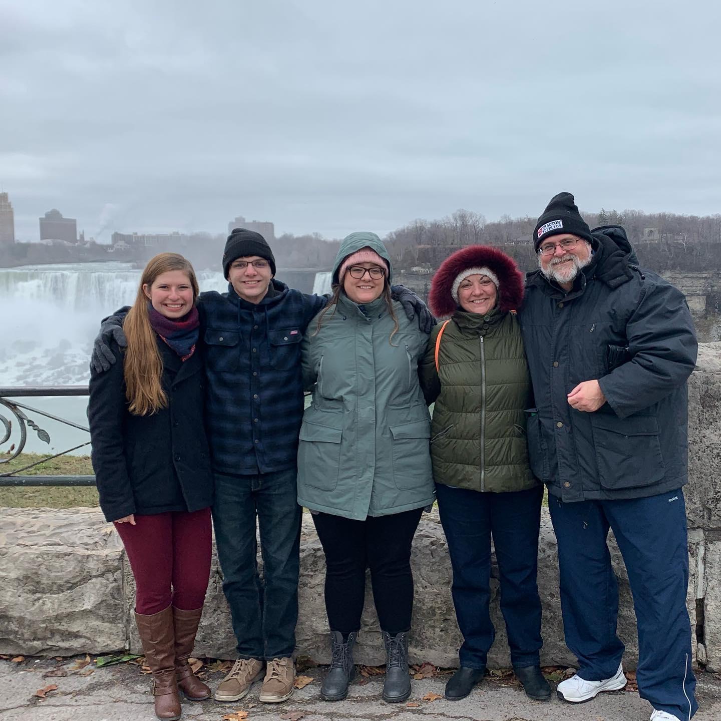 Thanksgiving 2019 in Niagara Falls, CA with the Fletchers.