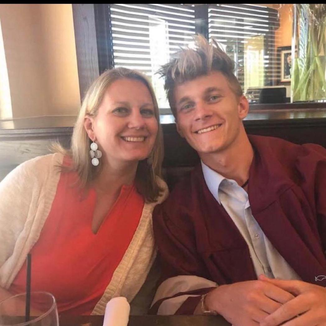 Jacob on his graduation day from High School!