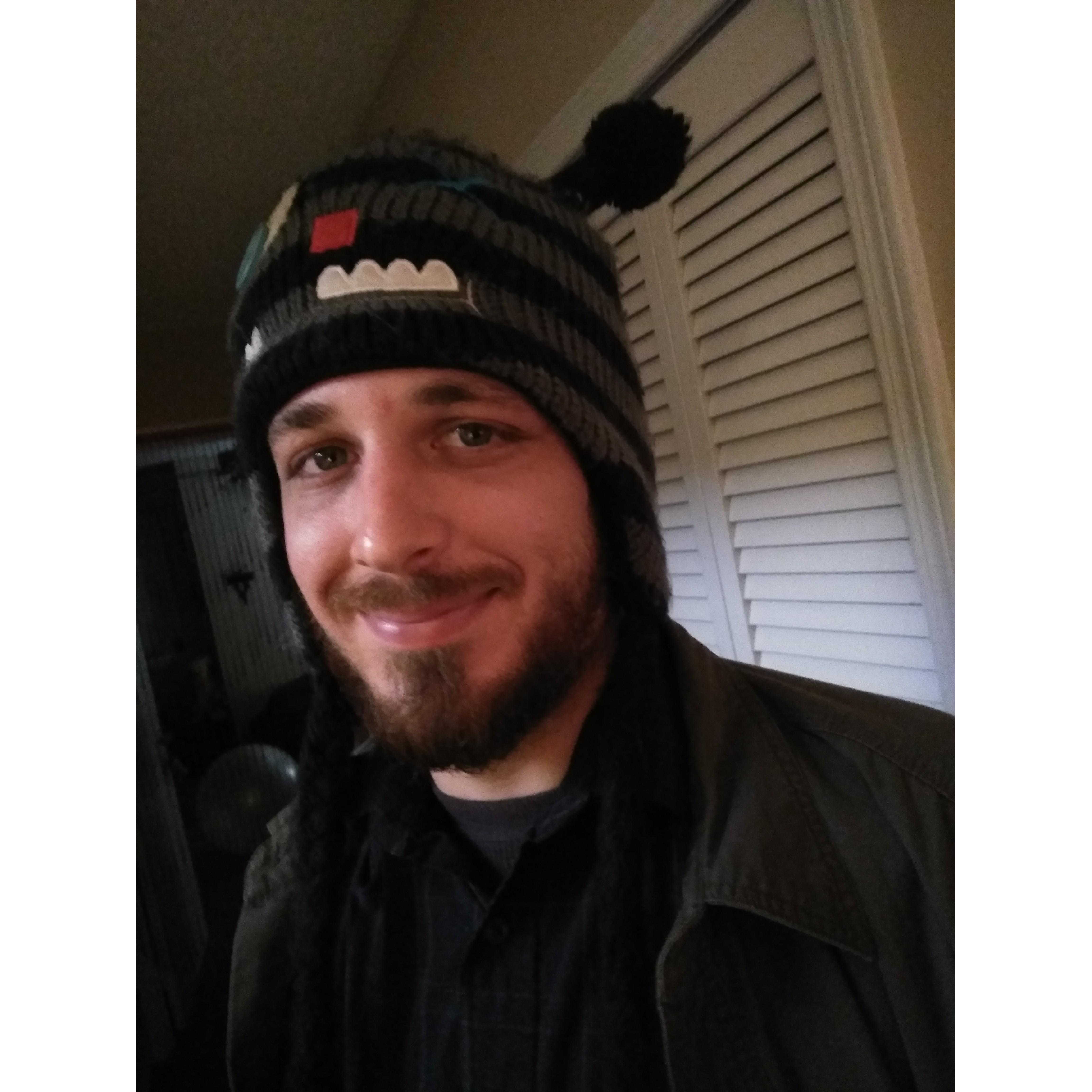 My favorite man in my favorite hat