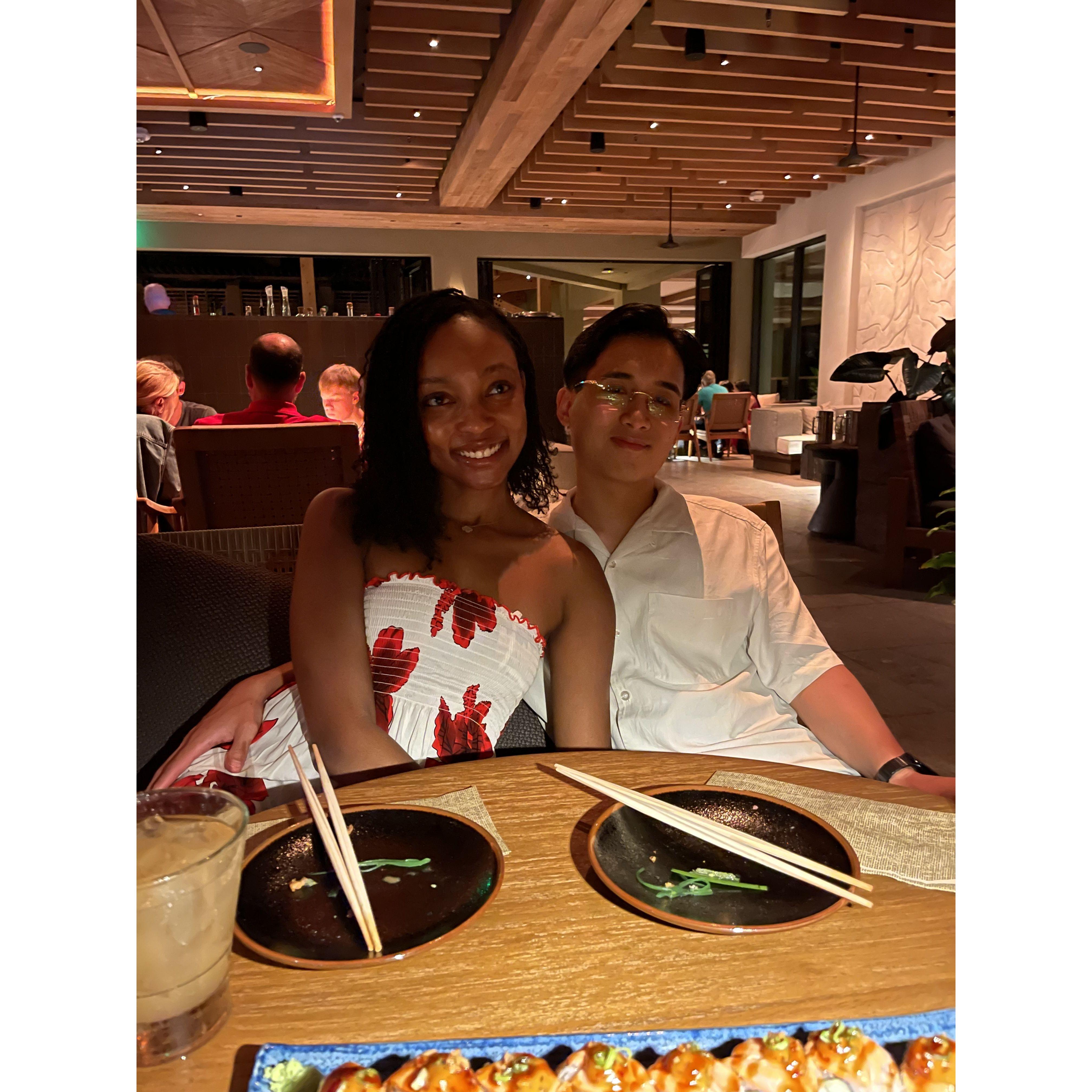 We spent our 7th Anniversary in 1 Hotel Kauai, Hawaii