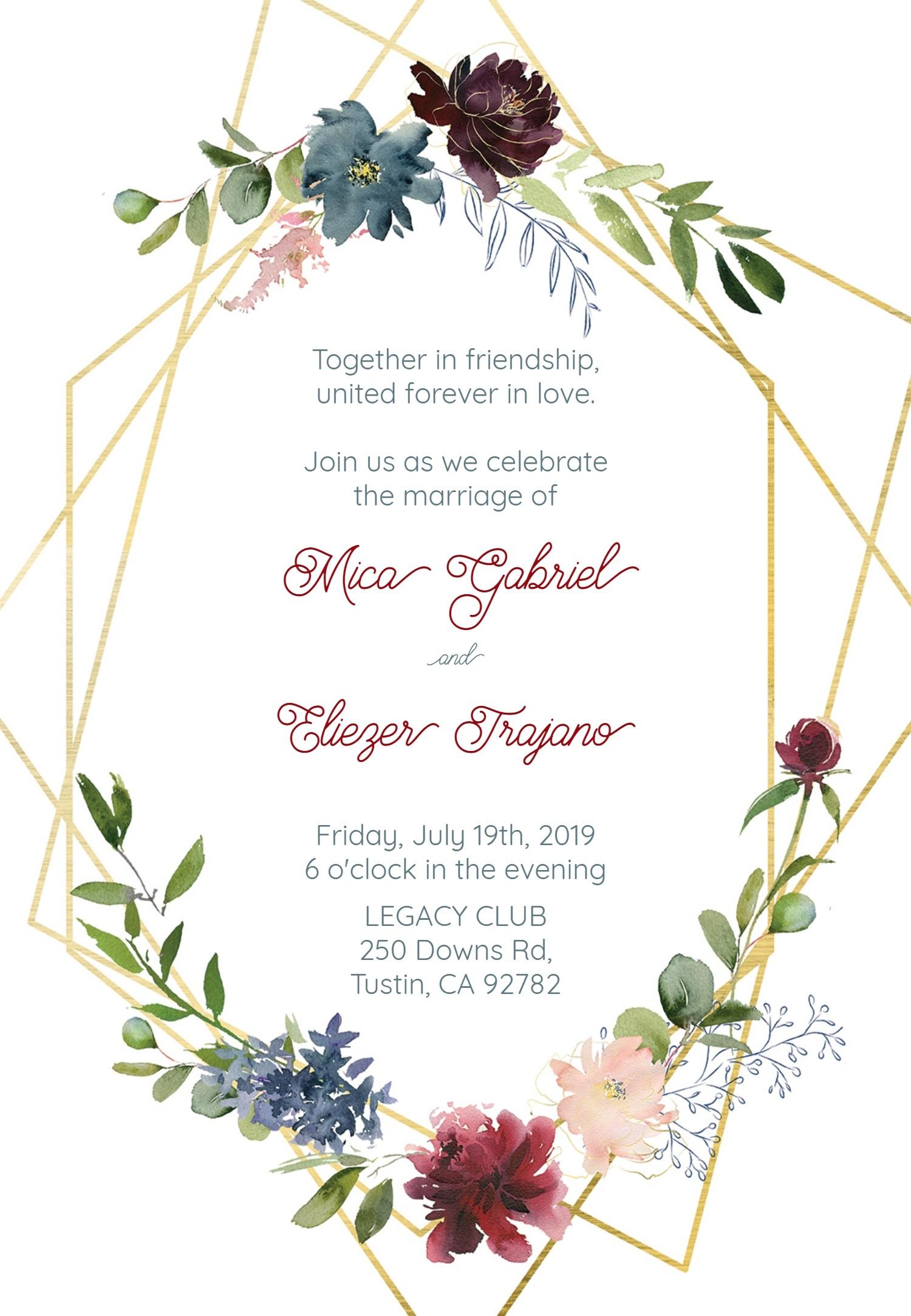 The Wedding Website of Mica Gabriel and Eliezer Trajano