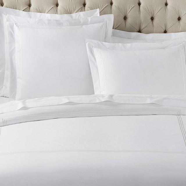 Grand Organic Percale Duvet Cover