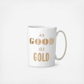 Simply Sparkling Good As Gold Mug