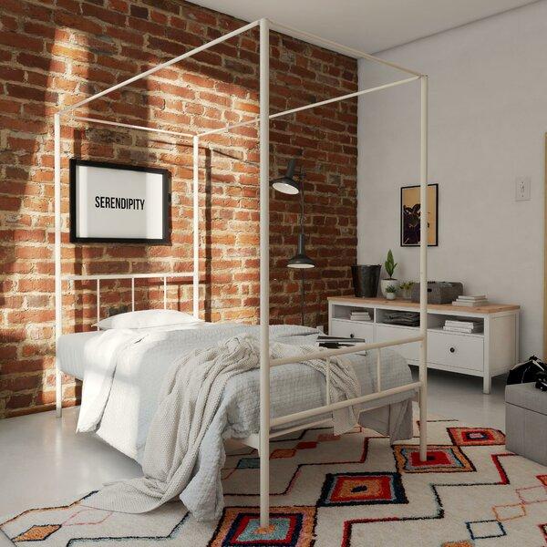 King Gray Marion Canopy Bed (Part number: 4339119N)