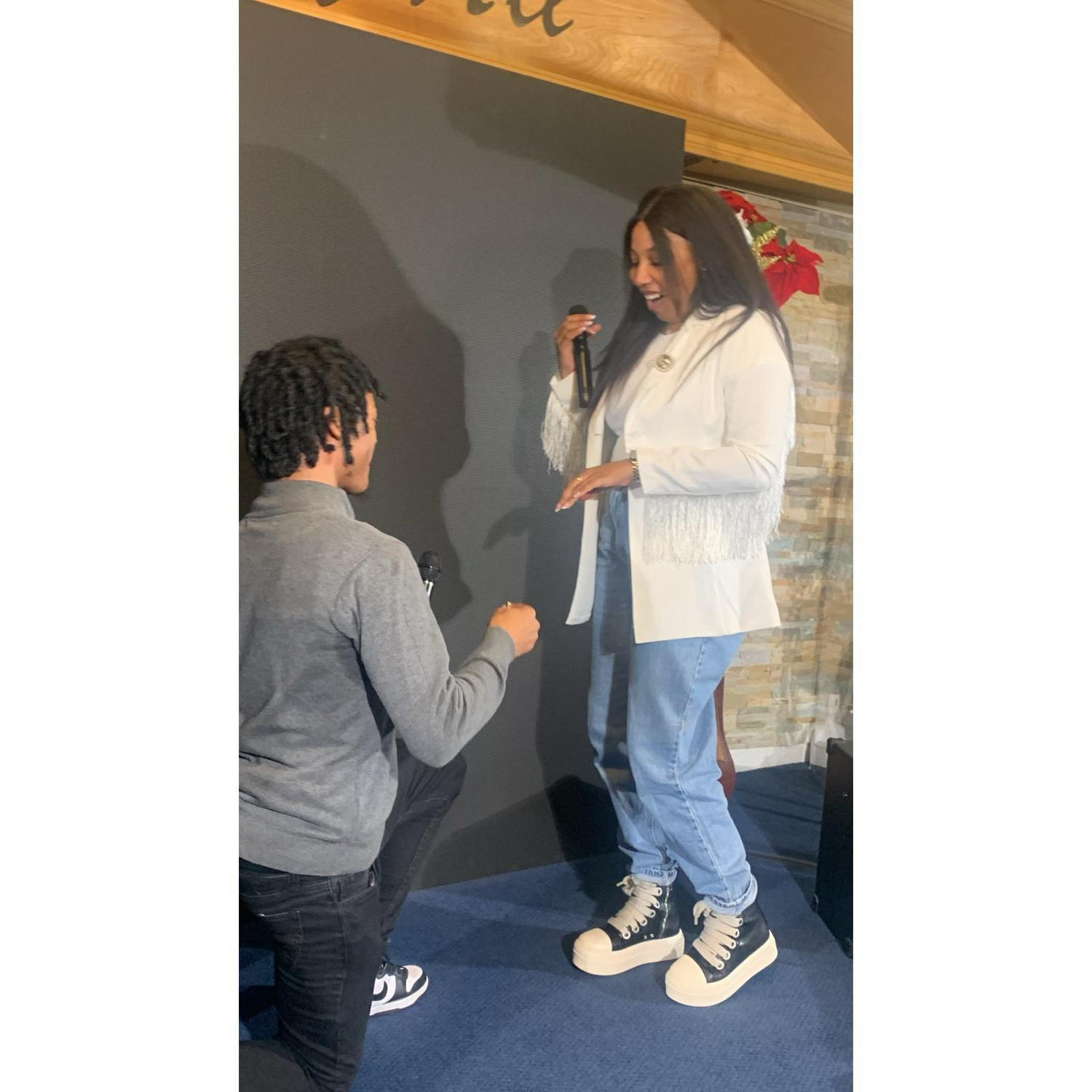 When I said yes!!