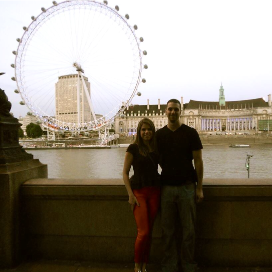 In 2013, Katie & Derek took their first trip abroad to visit England, Ireland and Whales.