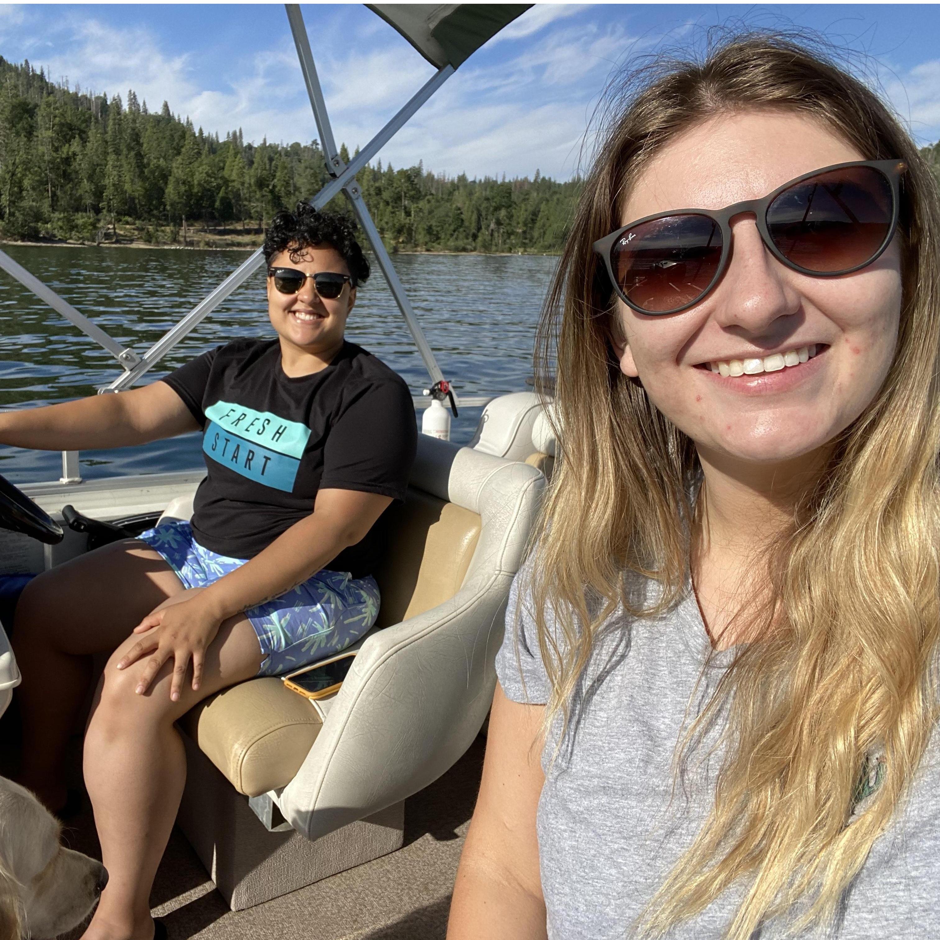 2020, escape to Bass Lake in the middle of covid lockdowns