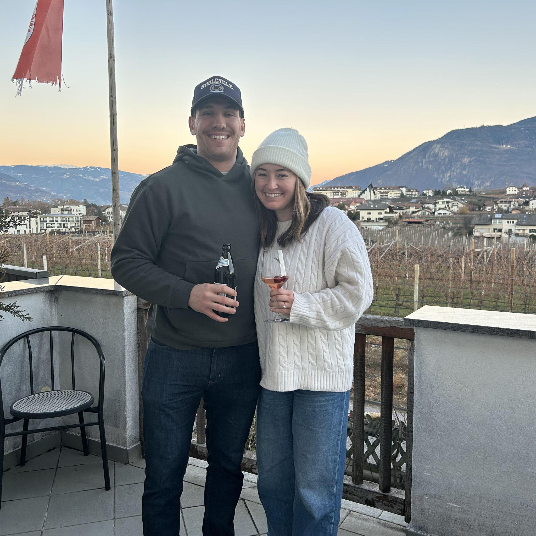 2025! View from our apartment in Bolzano, Italy!