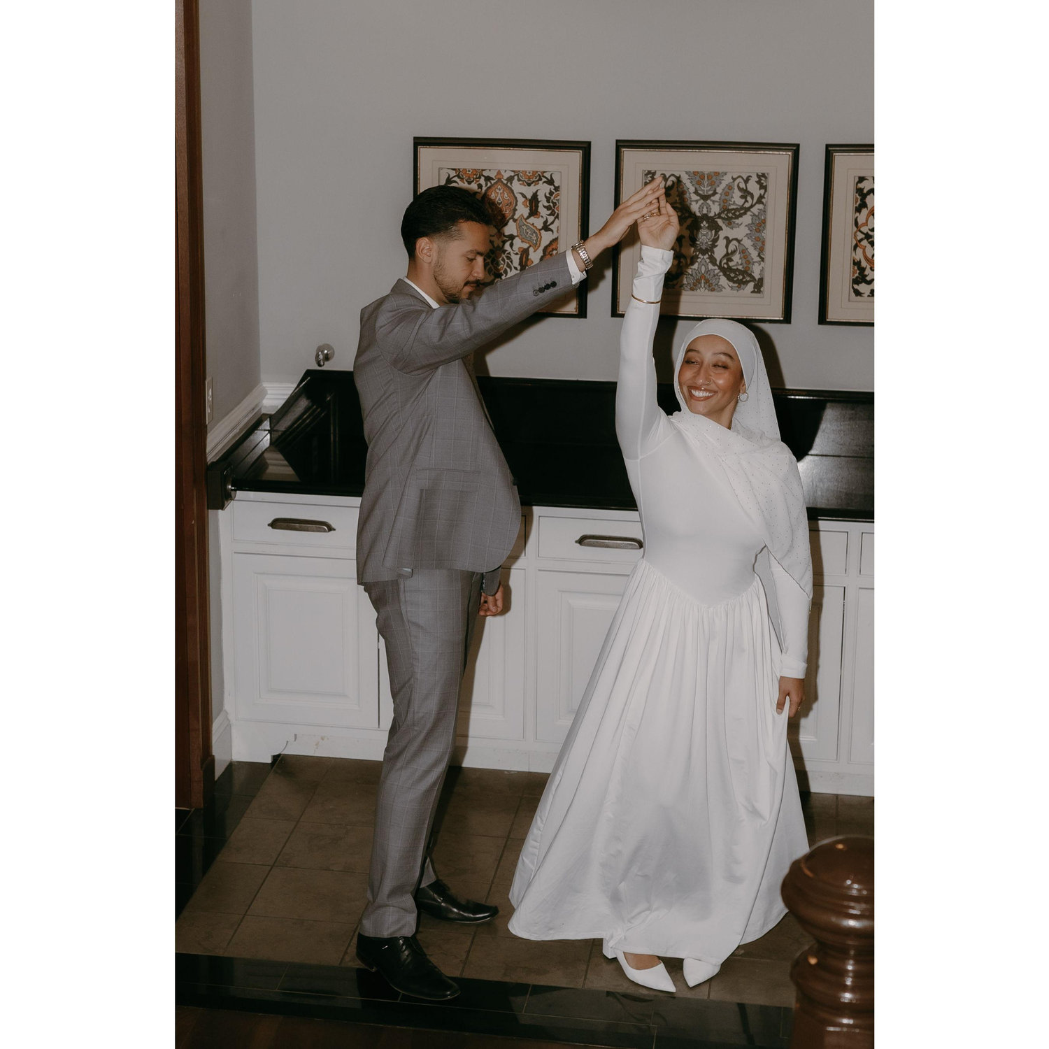 Dancing through life together.
