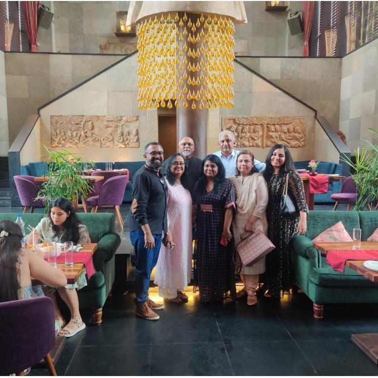 The second time our parents met.
Fun Fact: The first time was actually 10 years ago at Symbiosis University!