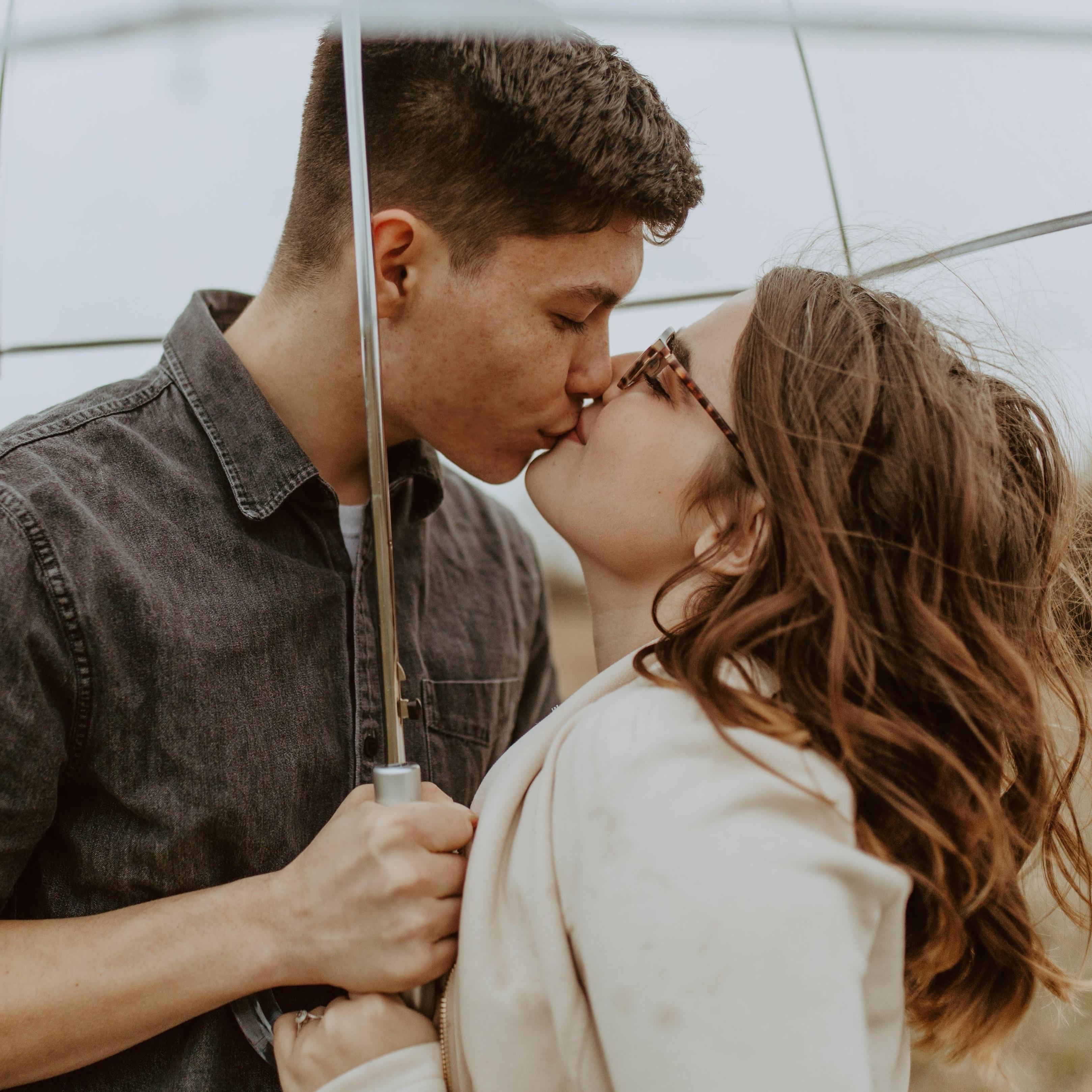 March 2021. The Couple takes their engagement photos! Fun fact! It was SOO cloudy and rainy this day that the couple and their photographer were worried how the images would end up!