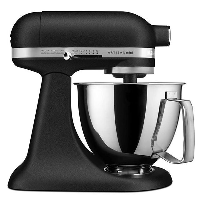 KitchenAid KSM3316XBK Artisan Mini Stand Mixers, 3.5 quart, Imperial Black