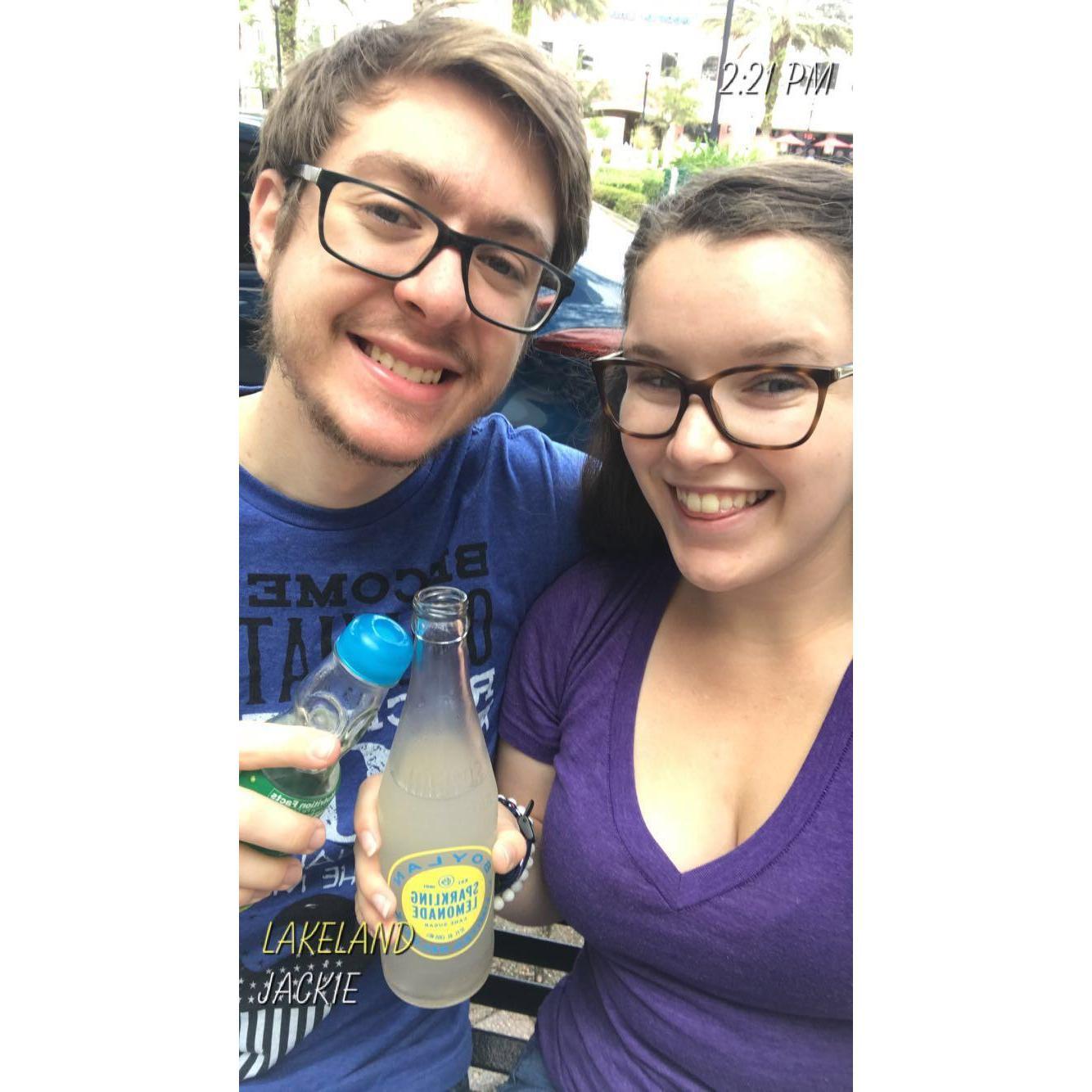 Freshmen year of college, we explored lots of local shops around Lakeland and Orlando.