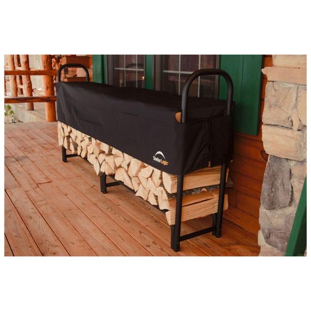 ShelterLogic® 8-Foot Covered Firewood Rack