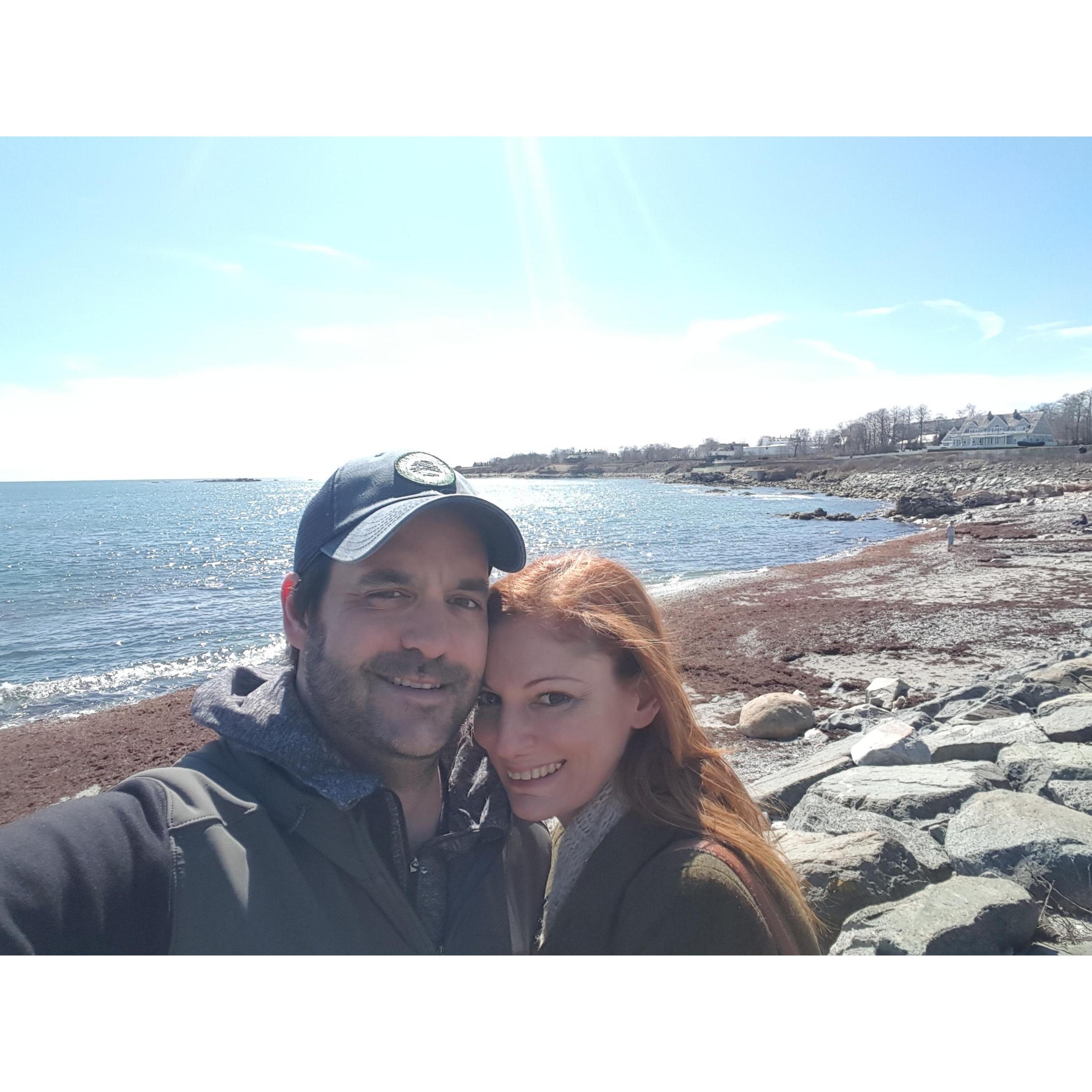 Newport in winter