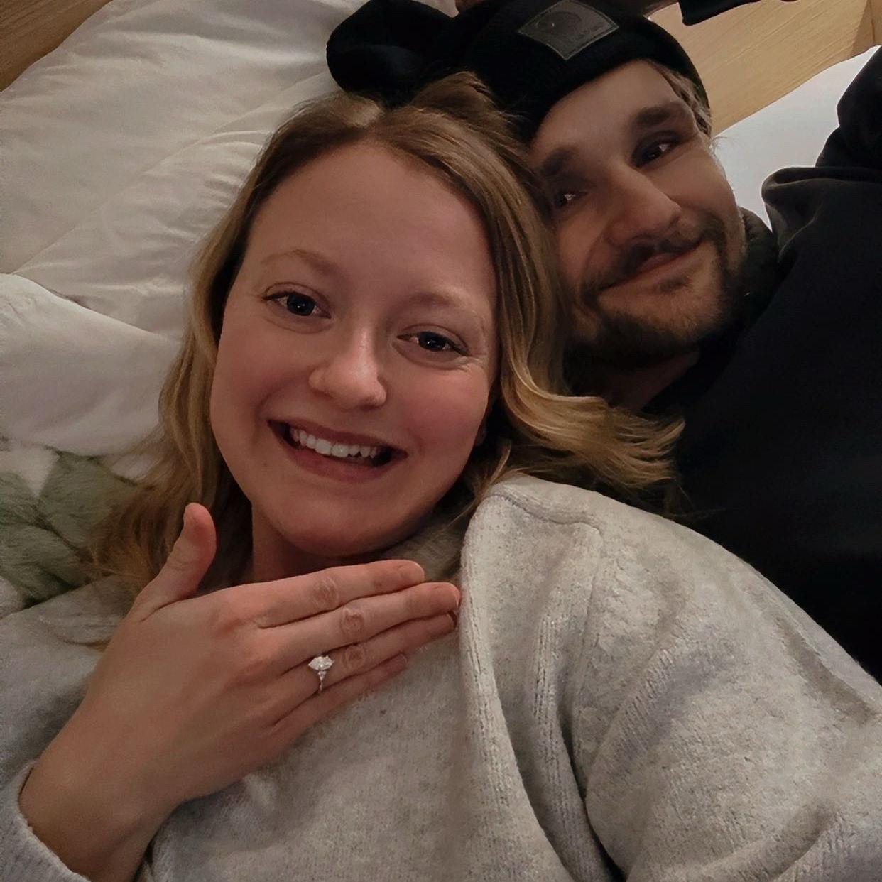 The night we got engaged