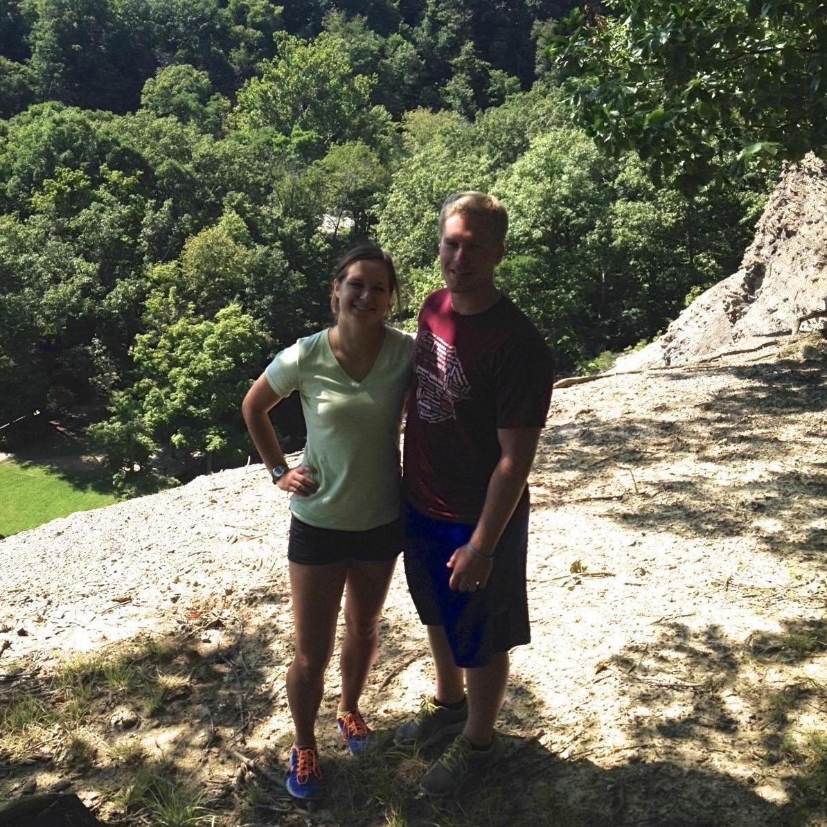 The first time Tomas came to visit Aleksa in Ohio. 
Euclid Creek Reservation, OH