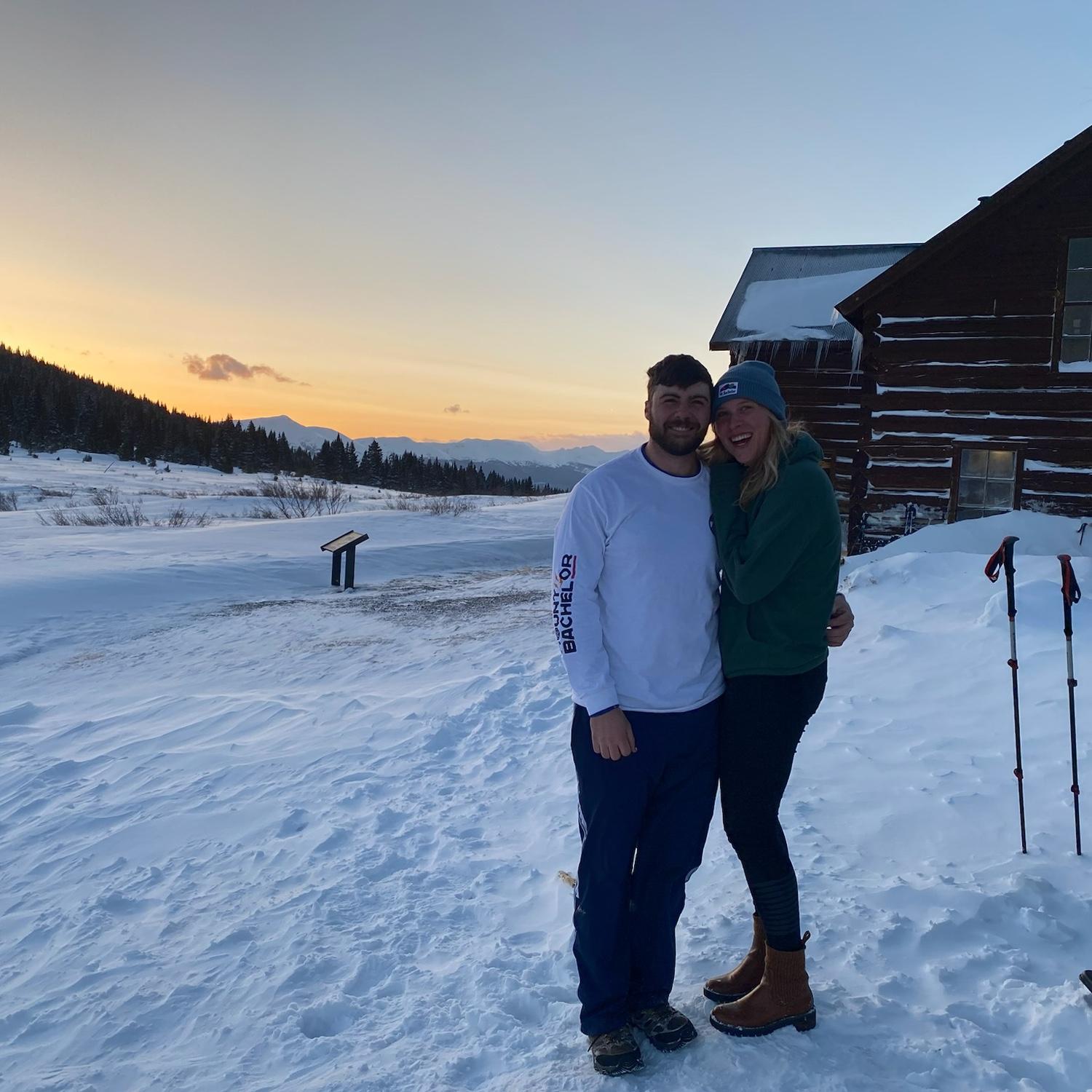 April 2023 | First backcountry ski trip @ Ken's Cabin