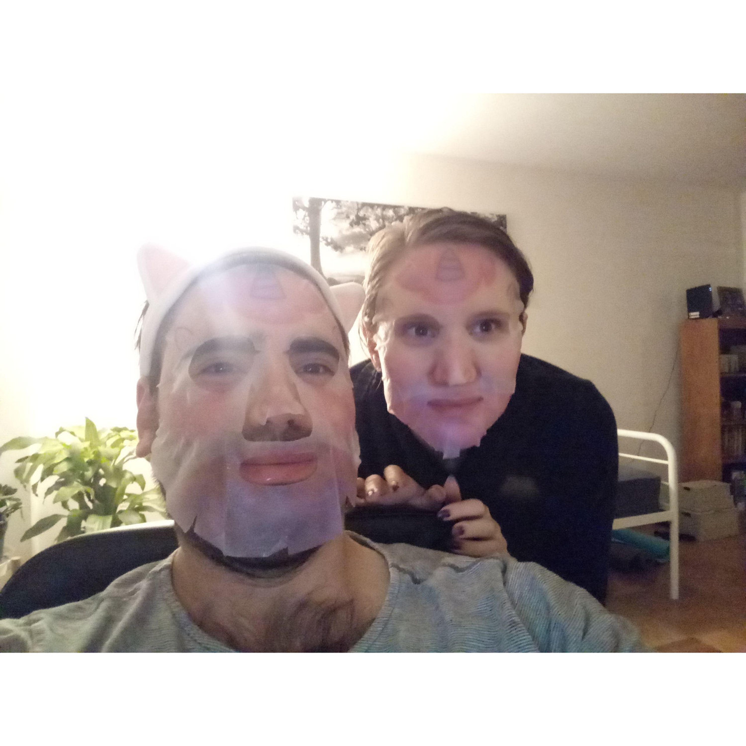 Testing beauty products