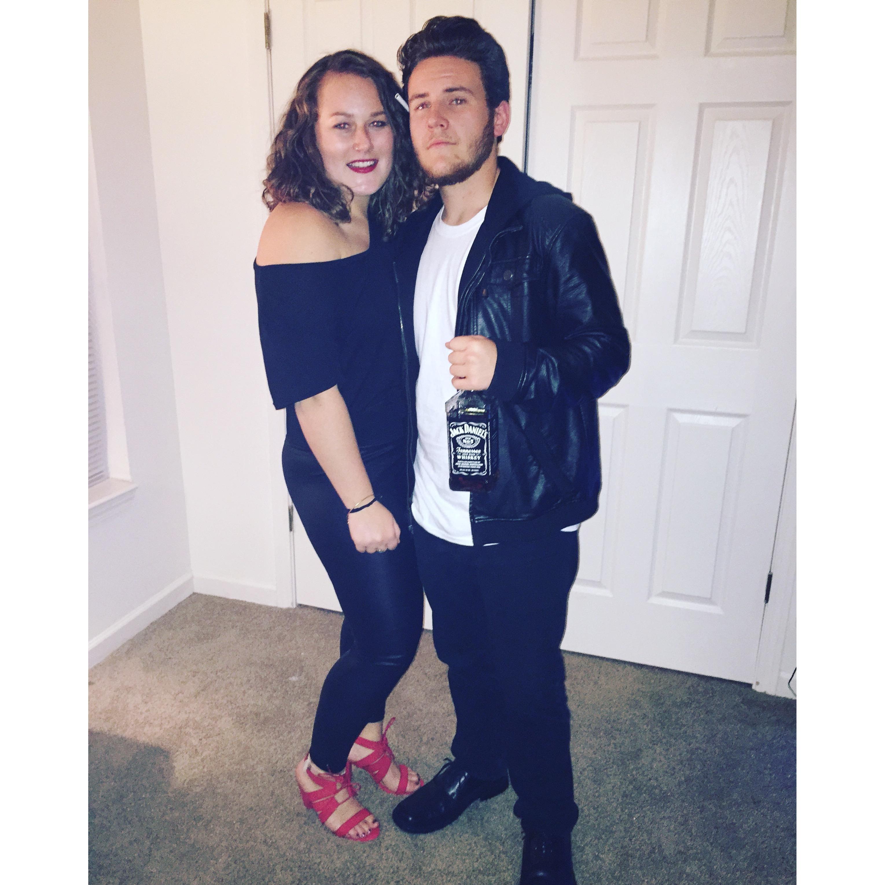 Sophomore year of college Halloween