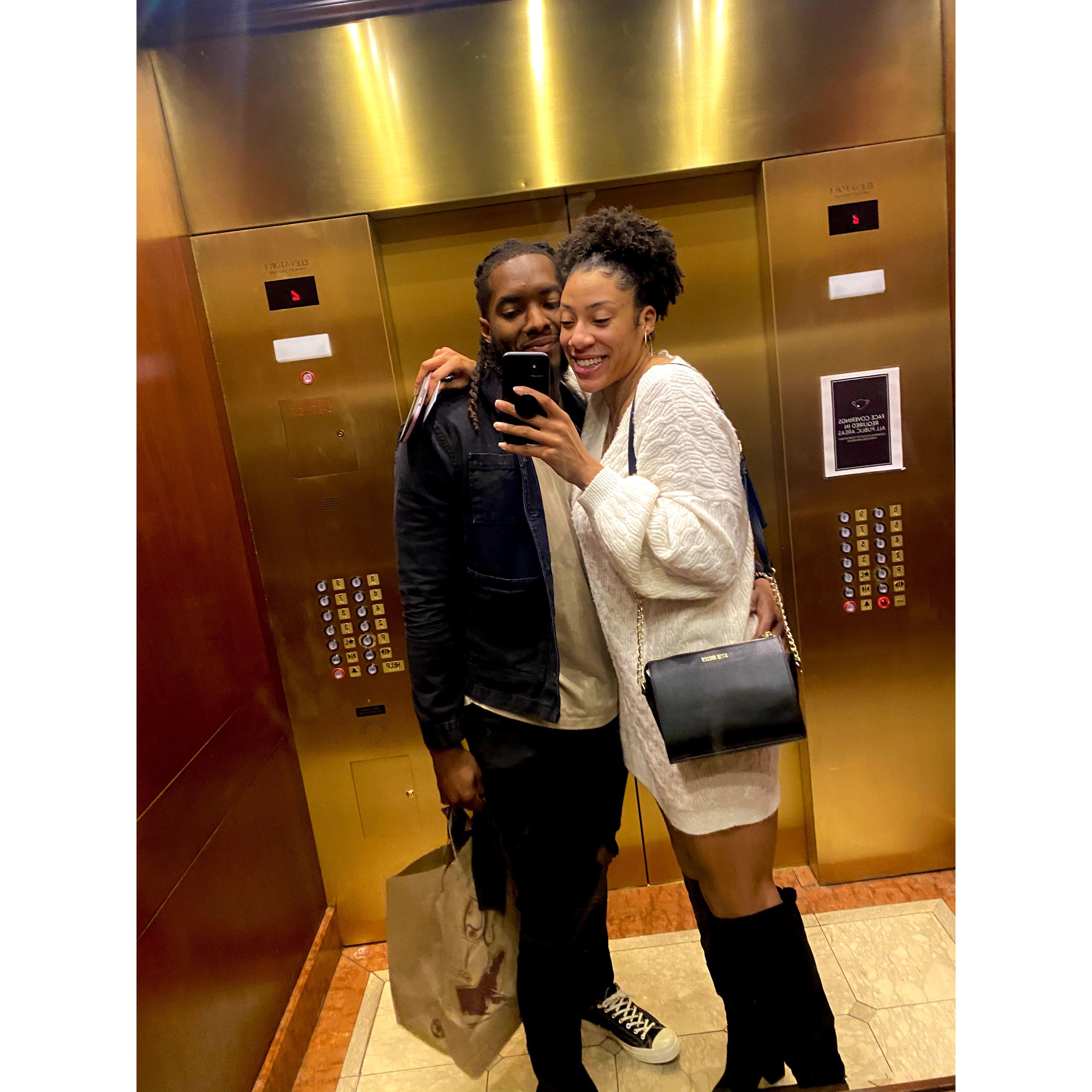 First New Years together and we celebrated in Austin, TX <3