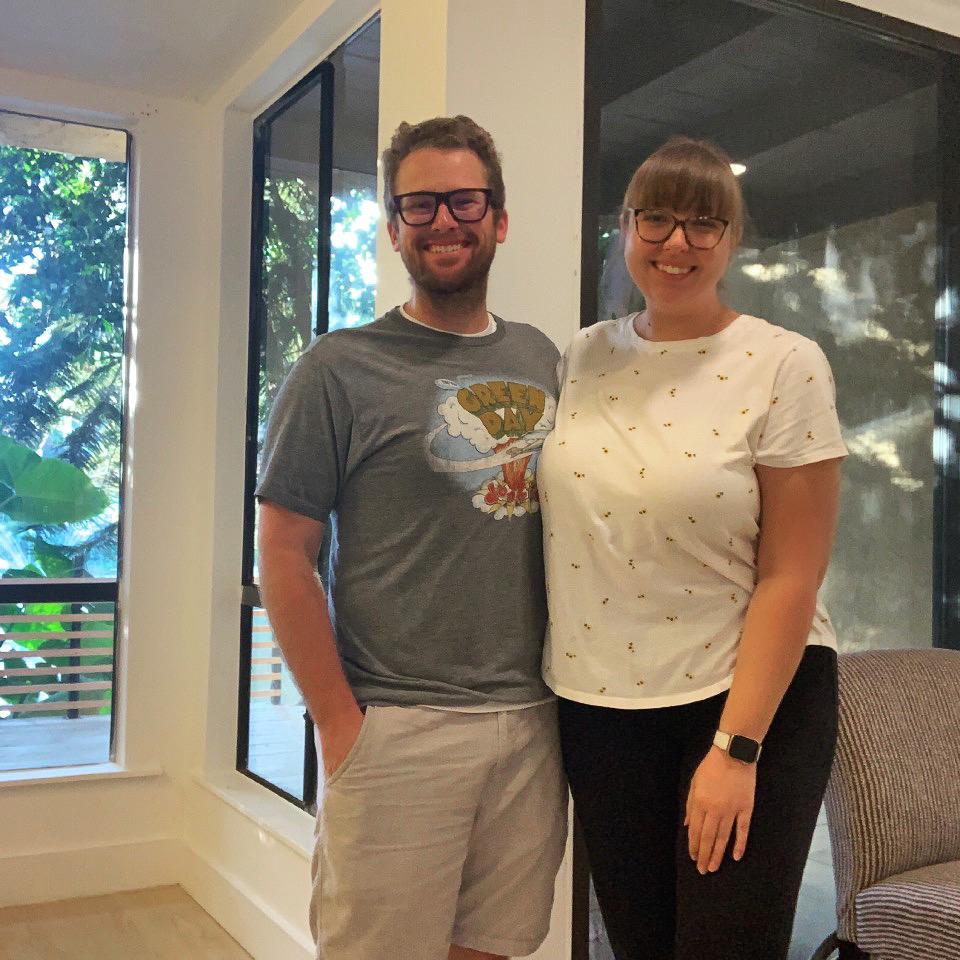 First photo as homeowners!!