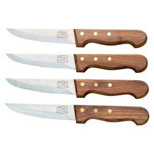Chicago Cutlery® Basics Steakhouse Walnut 4 Piece 5 Inch Steak Knives Set