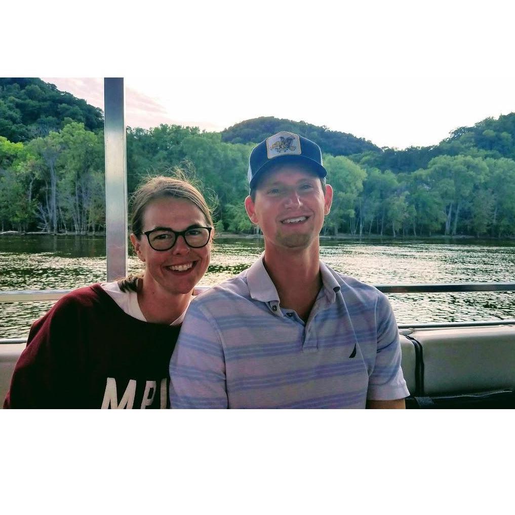 On the river in Harpers Ferry.
