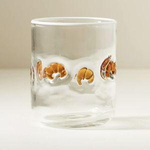 Icon Juice Glass, Croissants