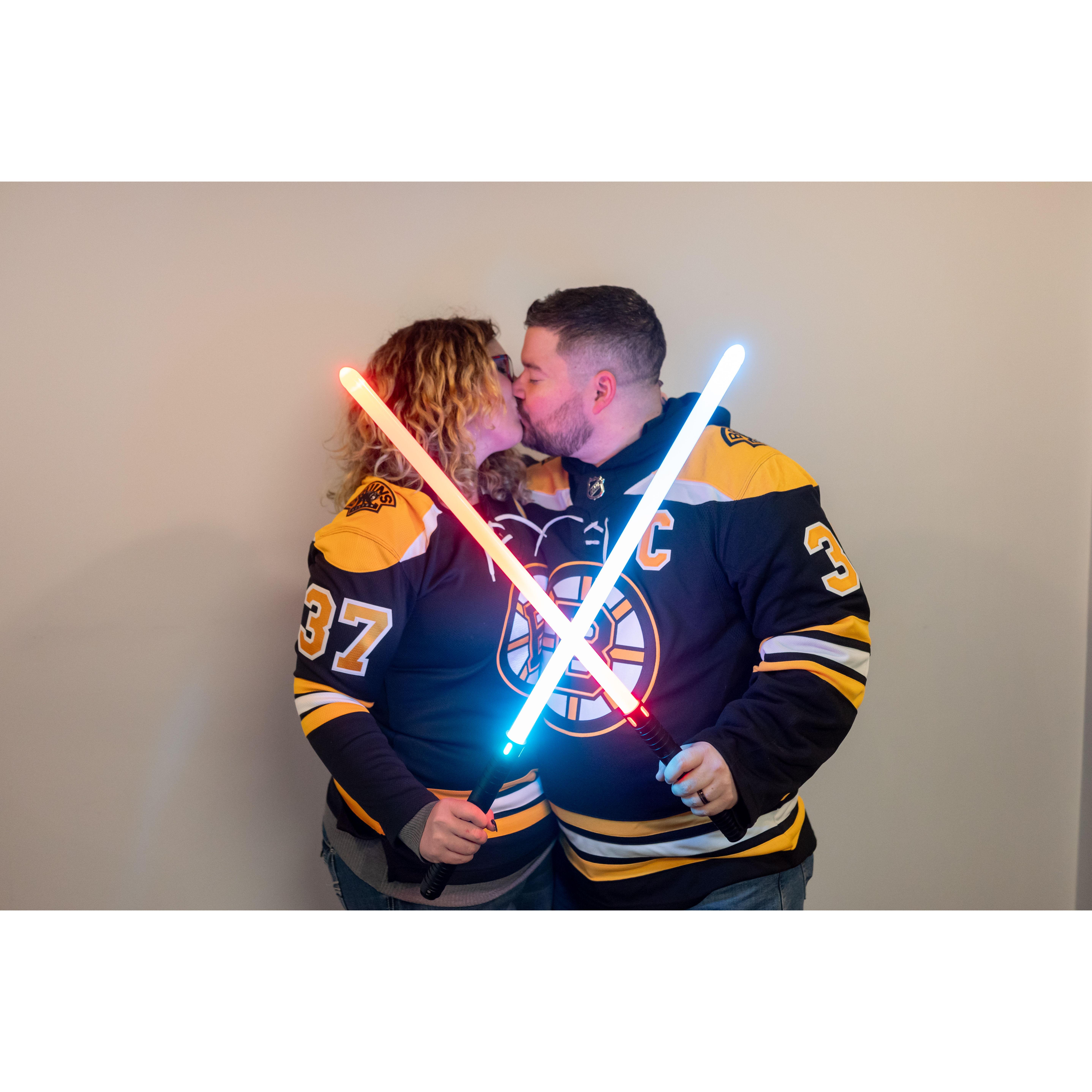 Another fun engagement shoot pic with Pretty Nerdy Photography