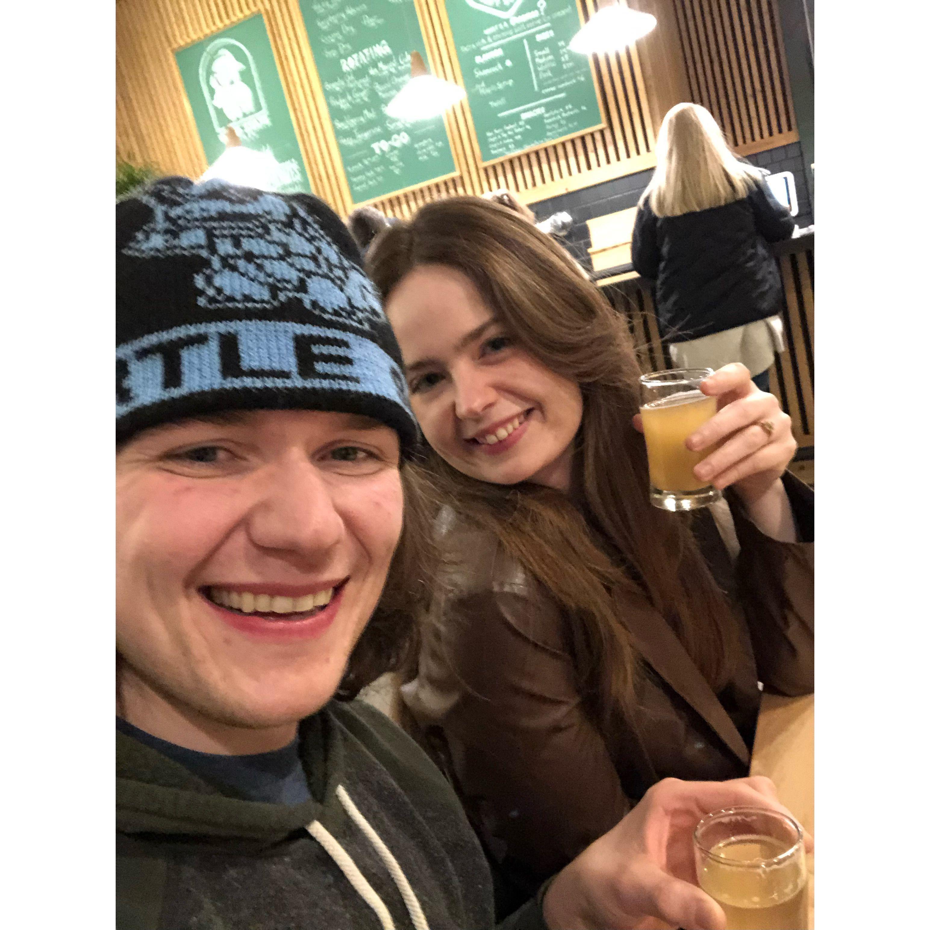7 year anniversary trip to Duluth, 2023