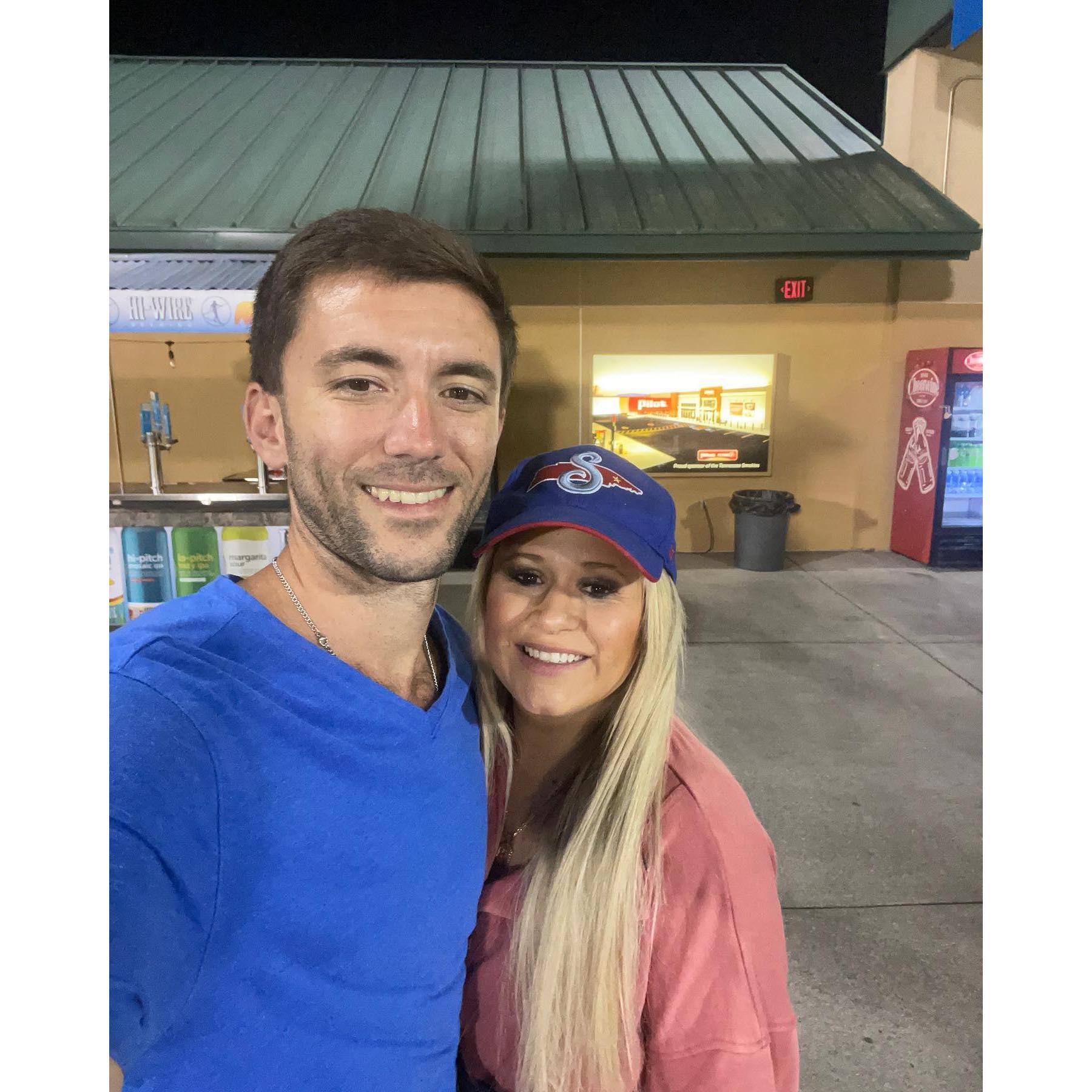 One of our favorite Summer activities! Smokies Baseball