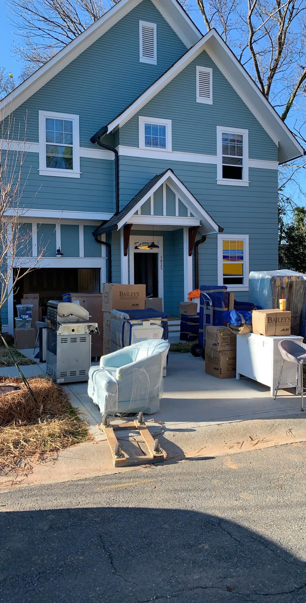 Our new house in Charlotte!