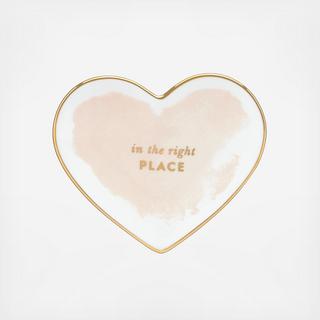 Posy Court Small Heart Dish