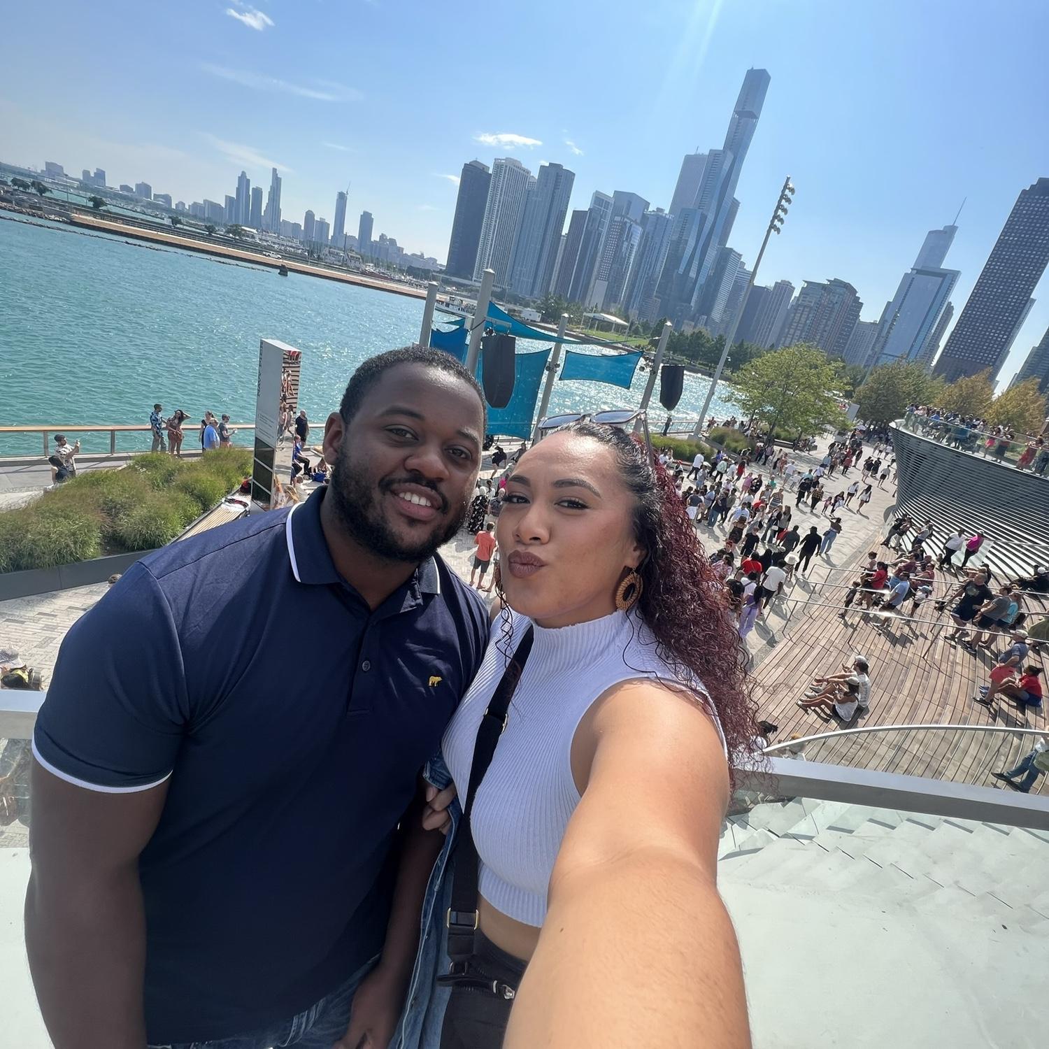 Navy Pier sights in Chicago!
