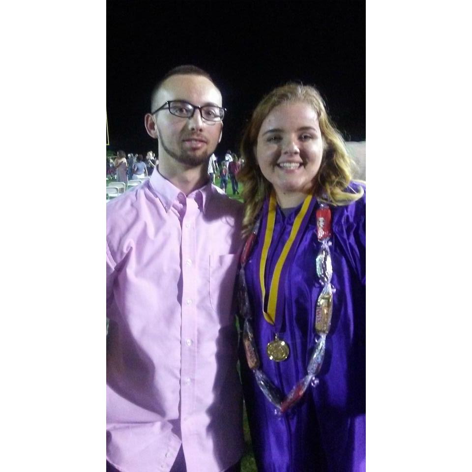 Caitlin's high school graduation
